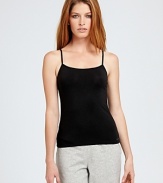 Calvin Klein Underwear layer camisole. A soft lightweight camisole with adjustable straps. Perfect for layering.