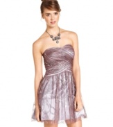 Tulle and glitter and pleats combine on this dress from Hailey Logan -- and create a confection of girlish, party style!