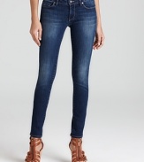 Paige Denim Jeans - Skyline Skinny Jeans in Ravine Wash