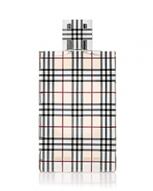 Burberry Brit for Women is a green oriental fragrance that features a surprising mix of sugar and spice. Fresh and playful top notes with Italian lime, icy pear and crisp green almond. Sweetness emerges through sexy sugared almond and lush white peony. The scent intensifies with the warmth of amber and mahogany, but calms with sensual notes of amber, vanilla and tonka beans. Burberry Brit for Women is a green oriental fragrance that features a surprising mix of sugar and spice. Fresh and playful top notes with Italian lime, icy pear and crisp green almond. Sweetness emerges through sexy sugared almond and lush white peony. The scent intensifies with the warmth of amber and mahogany, but calms with sensual notes of amber, vanilla and tonka beans.