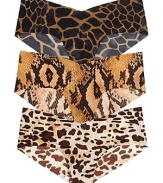 Commando's signature shorts get a fierce update in animal print.