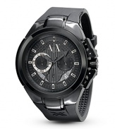 For the detail-oriented, Armani Exchange's bold black chronograph strikes a balance between sporty and sleek. Slip it on to energize your day-to-day uniform.