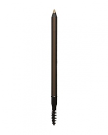 A high-definition eyebrow pencil that combines softness and precision. Redefines eyebrows with ultra-precise contouring for a natural, polished result. Features a grooming brush to keep eyebrows perfectly in place. -High definition pencil -Soft texture -Grooming brush for perfect results Use the eyebrow brush to soften color and fill in brows.