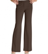 Classic and sleek, Ellen Tracy's work-ready trousers are made with just the right amount of stretch for a terrific fit.