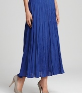 Gerard Darel Crinkled Maxi Skirt