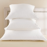 Exclusively at Bloomingdale's, the Signature pillow is double covered in 300-thread count cotton sateen.