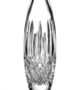 Waterford crystal is made even more radiant with the complex cuts of Monique Lhuillier's Arianne vase. A minimalist shape adds to its timeless look and luxurious feel.