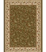 Like stepping into a lush Victorian-era garden, this Roma area rug set from Kenneth Mink offers this elegant look for every room in the house. Woven of plush olefin for lasting softness and durability. Includes three rugs.