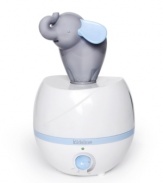 Let's talk about the elephant in the room-adorable and functional, this humidifier is a crowd favorite! Create comfort in your nursery with this super silent baby-friendly must-have, which provides eight to 12 hours of continuous steam, 360º misting and adjustable humidity output. 1-year warranty.