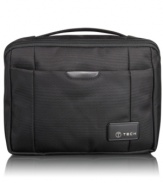 A perfect fit for your carry-on, business case and other quick getaway bags, this durable & high-performance travel kit features a spacious interior with room for all your overnight essentials. Multiple storage pockets bring order & organization to every trip, while an anti-bacterial lining cleans up the way you travel. 5-year warranty.