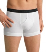 Style that doesn't stint on performance: The Boxer Brief from Jockey's Staycool Collection incorporates an Outlast technology proven to keep skin temperature up to three degrees cooler.