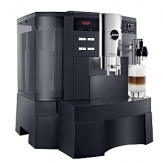 A sophisticated solution for boutiques, catering or the office, the Jura XS90 One Touch is ideal for making 50 cups of espresso, café crème, latte macchiato and cappuccino a day. It prepares drinks at the touch of a button. The six-setting commercial-grade conical burr grinder is super quiet, and the active bean level monitoring system ensures that it will never run empty. Simply turn and press the rotary switch to vary the settings to your personal taste.