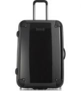 Take the stress out of traveling with hardside luggage that survives the toss-around of terminals with a tough polycarbonate exterior but also caters to your needs with two front pockets and an expanding lid compartment for additional storage. Limited lifetime warranty.