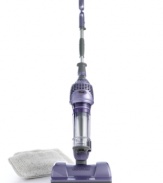 Dirt and grime won't walk all over you once Euro-Pro's two-in-one vacuum and steam cleaner hits the scene and banishes bacteria, dust and fine particles through a thorough process involving a sanitizing steaming. 1-year warranty. Model MV2010.