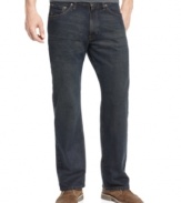 Go dark. These Nautica jeans are a cool, casual break from your standard rotation of blues.