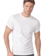 A classic, comfortable undershirt is a must have for any guy who's trying to build a stylish look.