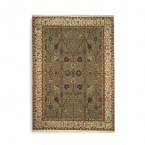 Modeled after the world's most prized antique textiles, this luxuriant Karastan rug lends opulence and heirloom beauty to your home. Surrounded by a light border to add depth and contrast, the abundant pattern depicts lush trees, flowers and vines. First introduced in 1928, the Original Karastan Collection established the highest standard for traditional Oriental machine woven rugs.