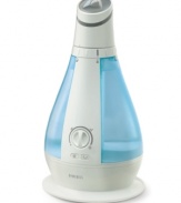 Get the air quality you need for restful sleep and crave for relaxing moments in your comfortable home. The breakthrough design brings cool mist closer to the user with an innovative oscillating head or fixed position nozzle that operates with virtually no noise. 1-year warranty. Model HUM-CM50.