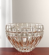 An urbane and sophisticated decorative accent in shimmering full-lead crystal.
