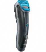 Now that's face time! The cruZer6 tackles the trickiest areas to trim–beard, goatee, mustache and more–with the ease and excellence of a professional barber. The high-powered trimmer faces the details with included specialized combs. 1-year warranty. Model 81288808.