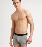 Remarkably soft, slim-fitting boxer briefs, set in lightweight, stretch cotton with signature logo detail.Elastic waistband95% cotton/5% elastaneMachine washImported