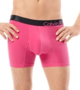 Get the fit you need for your fit-form with these boxer briefs from Calvin Klein.