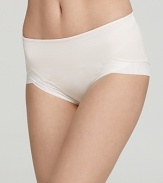 Basic boyshorts with mesh trim and metallic stitching. Style #YT2-062