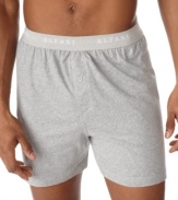 The comfort of these boxers from Alfani will have you forgetting the boxer brief craze and returning to this tried-and-true classic.