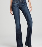 Boasting a classically cool silhouette and dark wash, these 7 For All Mankind petite bootcut jeans are destined to be on heavy rotation--in every season.