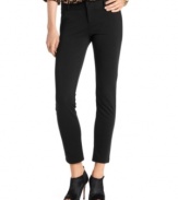 A sleek silhouette and flattering fit make these ponte-knit pants from MICHAEL Michael Kors a must-have.