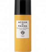 This non-aerosol spray imparts the crisp, classic and citrusy scent of Colonia while keeping the body refreshed. Without the use of alcohol, this deodorizing spray keeps perspiration at a minimum and allows a sense of freshness for hours on end. A slight tingling sensation is normal. 5 oz.