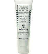 A daily skin care product with clarifying properties for oily and problem skin. Helps to rebalance the skin, normalize excess sebum and visibly tightens enlarged pores. Formulated with tropical resins with purifying and clarifying benefits, combined with plants with skin-softening properties. Improves the appearance of oily and problem skin. 1.7 oz. 