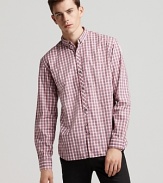 Paul Smith Tailored Gingham Sport Shirt - Slim Fit