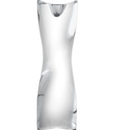 A work of tranquil elegance, River candlesticks from Nambe flow and catch the light like water in sumptuous clear crystal.