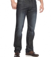 These jeans from Buffalo David Bitton update your denim style with hip whiskering and a modern slim fit.