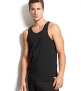 Stock up on great style basics with this 2-pack of tanks from Calvin Klein.