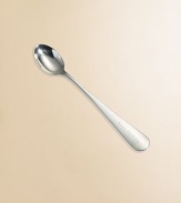 A stunning baby spoon in polished sterling silver is practical today and a keepsake later, destined to be passed down through generations. 6 long Made in SpainFOR PERSONALIZATIONSelect a quantity, then scroll down and click on PERSONALIZE & ADD TO BAG to choose and preview your monogramming options. Please allow 2 weeks for delivery.