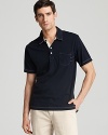 Billy Reid Pensacola Cotton Polo - Slim Fit