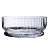 Villeroy & Boch brings contemporary style to your home with this New Cottage bowl, featuring a stately silhouette detailed with beveled edges. Finished in elegant crystal.