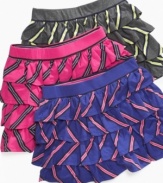 Ruffle up her skirt style with these fun scooter skirts from So Jenni.
