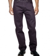 If you're starting to like colored jeans, revive your blah blue jeans with these subdued color jeans by Levi's.