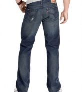 This classic pair of jeans features some modern updates and a perfect worn-in look and feel.