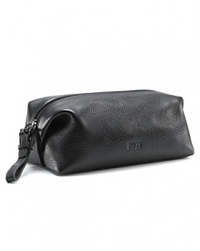 This is part of a new BOSS basics program that is exclusive to Bloomingdale's for only a limited time. Pebbled leather dopp kit with top zip closure. Pull tab on zipper. Internally lined. This is part of a new BOSS basics program that is exclusive to Bloomingdale's for only a limited time. Pebbled leather dopp kit with top zip closure. Pull tab on zipper. Internally lined.