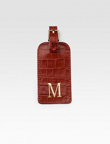 An elegant travel essential is handmade in croco-textured leather. Buckle closure 6¼ X 2½ Made in USAFOR PERSONALIZATIONSelect a color and quantity, then scroll down and click on PERSONALIZE & ADD TO BAG to choose and preview your personalization options. Please allow 1 week for delivery. An elegant travel essential is handmade in croco-textured leather. Buckle closure 6¼ X 2½ Made in USAFOR PERSONALIZATIONSelect a color and quantity, then scroll down and click on PERSONALIZE & ADD TO BAG to choose and preview your personalization options. Please allow 1 week for delivery.