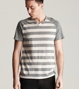 Whether you're heading into town to see your favorite band or hanging back with friends on a laid-back afternoon, this striped tee from Joe's Jeans is versatile enough for all your relaxed affairs.