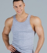 The right to bear arms. This Champion tank top five pack keeps you locked and loaded all week long.