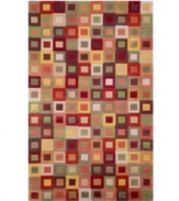You've never seen an Autumn quite like this. Full of life and bold colors of red, yellow and green, this rug from Liora Manné celebrates seasonal charm year-round. Hand-carved accents give the piece a uniquely textured feel that is soft and incredibly durable.