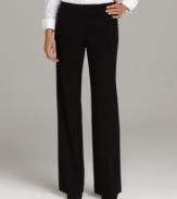 Flattering pants are an all-weather, all-season must have! This trouser-cut pair from Style&co. has a touch of stretch for an impeccable fit.