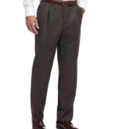 With a neutral palette and a clean, classic finish, these Lauren by Ralph Lauren pants are instant sophistication.