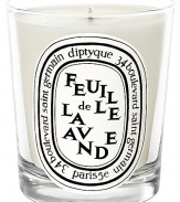The candle, both green and floral, calls to mind the lavender fields in the South of France. It is the whole plant, and not just its flower, that is celebrated, which gives this candle a more complex fragrance than traditional lavenders.Herbal 50-60 hours burn time Keep wick trimmed to ½ to ensure optimal use Hand poured and made in France 